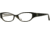 Nicole Miller Collection NL Eclair SENL ECLA00 Single Vision Prescription Eyewear - Black Palm SENL ECLA005130 BK
