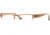 Nicole Miller Collection NL Luxe SENL LUXE00 Progressive Prescription Eyeglasses - Truffle SENL LUXE005140 BN