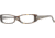 Nicole Miller Collection NL Merci SENL MERC00 Single Vision Prescription Eyewear - Amber SENL MERC005030 TO