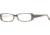 Nicole Miller Collection NL Merci SENL MERC00 Single Vision Prescription Eyewear - Oyster SENL MERC005030 GY