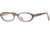 Nicole Miller Collection NL Scandale SENL SCAN00 Progressive Prescription Eyeglasses - Bamboo SENL SCAN005240 BN