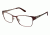 Nicole Miller East Eyeglass Frames - Frame MATTE BROWN, Size 54/17mm NMEAST02