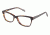 Nicole Miller Ellery Single Vision Prescription Eyeglasses - Frame BLACK/TORTOISE, Size 53/15mm NMELLERY01