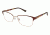 Nicole Miller Evergreen Bifocal Prescription Eyeglasses - Frame Matte Brown, Size 53/16mm NMEVERGREEN02