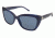 Nicole Miller Myrtle Single Vision Prescription Sunglasses NMMYRTLE03 - Frame Color Matte Navy Horn