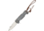 Nieto Linea Fighter Lockback Small Folding Knife,3in,Sandvik 12C27 Steel,Gray,Katex Handle NIE13011
