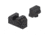 Night Fision Blacked Out Stealth Sight, Glock 43/43x/48, Black, GLK-003-290-297-ZXZX
