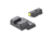Night Fision Night Sight Set, CZ 75/85, Yellow Front, Black, CZU-079-003-YGZG