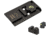 Night Fision Optic Plate + Tritium Ylw Front Sight Combo ACRO to Glock Full Size MOS, Black, GLK-OPBS-ACRO-MOS-YGZX