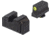 Night Fision Optic Plate + Tritium Ylw Front Sight Combo EPS to Glock Full Size MOS, Black, GLK-OPBS-EPS-MOS-YGZX