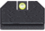 Night Fision Optic Plate + Tritium Ylw Front Sight Combo EPS to Glock Full Size MOS, Black, GLK-OPBS-EPS-MOS-YGZX