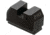 Night Fision Optic Plate + Tritium Ylw Front Sight Combo RMR/507c to Sig P320, Black, SIG-OPBS-RMR-P320-YGZX