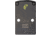 Night Fision Optic Plate + Tritium Ylw Front Sight Combo RMR/507c to Sig P320, Black, SIG-OPBS-RMR-P320-YGZX