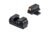 Night Fision Optics Ready Stealth Night Sight Set for Sig P365/507k w/ Orange Front Ring, Black, One Size, SIG-180-240-238-OGZG