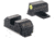 Night Fision Optics Ready Stealth Springfield Armory Night Sight Set, Springfield Hellcat OSP/XD-S w/ 507k, Yellow Front Ring, Blank Rear Sight, SPR-229-248-268-YGZX