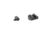Night Fision Optics Ready Stealth Series Front and Rear Pistol Sight, Springfield Armory Echelon, Black Front, Black Rear, Black, SPR-230-248-268-ZXZX