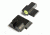 Night Fision Perfect Dot Night Sight Set w/Front, U Rear, Yellow Front w/Green Tritium, Blank Rear, Fits Smith &amp; Wesson M&amp;P SHIELD .40/.45/9mm Models, SAW-202-014-YGZX