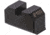 Night Fision Precision Glock MOS Adapter Plate w/ ORS Sights Combo Pack, Holosun 509T, Blank Front, Blank Rear, Black, GLK-OPBS-509T-MOS-ZXZX