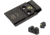 Night Fision Plate + Tritium Ylw Front Sight Combo 509T to Glock Full Size MOS, Black, GLK-OPBS-509T-MOS-YGZX