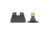 Night Fision Suppressor Height Night Sight Set, Sig P320/P365, Yellow Front, Black, SIG-179-003-YGZG