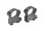 EDEMO NightForce 30mm Steel Ring Sets, High, 1.125, Black, Full-Size, A104, EDEMO1