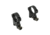 NightForce Standard Duty Rifle Scope Ring Set, Black, 30mm,1.25in,High A418
