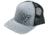 NightForce Trucker Hat, w/ NF Offset Logo, Black/Grey, A520