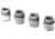 Nighthawk Custom Grip Screw Bushings, Stainless, Set of 4, Fully Machined, SP0160