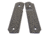 Nighthawk Custom Operator II Govt. Grips, Flat Bottom, No Radius, Std. Cut, Dirty Olive, G152