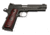 Nighthawk Custom Predator Pistol, .45 ACP, 5in barrel, black finish steel frame, checkered cocobolo grip, recoil operated semi-automatic, Heinie Tritium Slant Pro, 8 round magazine, NCF-PREDATOR-45-5-1-FRRMPG