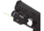 Nightstick Compact Tactical Weapon-Mounted LED Light w/Green Laser, 550 Lumens, Black, TCM-550XL-GL