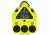 Nightstick Intrinsically Safe Dual-Light Lantern, Rechargeable, Green / Black XPR-5580G