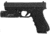 Nightstick Tactical Weapon-mounted Light, Black - TWM-30-GL
