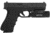 Nightstick Tactical Weapon-mounted Light, Black - TWM-30-GL