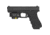 Nightstick TCM-10-GL 650 Lumens Compact LED Weapon-Mounted Light w/Green Laser, CR123, White Light, Ambidextrous, Black, TCM-10-GL