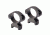 Nikko Stirling 30mm Steel Weaver Rings HIGH, Black, NSN N NSM30WH