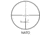 Nikko Stirling Diamond Sportsman 10-50x60 NATO Rifle Scope, 30mm Tube, Glass Reticle, 1/8 MOA, Black, nsn105060nato