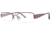 Nina Ricci NR2258F Progressive Prescription Eyeglasses - Frame Chocolate, Size 52/16mm NR2258F02