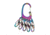 Nite Ize BigFoot Locker KeyRack Stainless Steel, Spectrum, KLKBF-07-R3