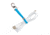 Nite Ize Cinch-A-Lot Mini Stretch Strap, Blue, Mini, CALS-03-R3