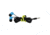 Nite Ize Gear Tie Loopable Twist Tie 6in,Pack of 2,Neon Yellow GLS6-33-2R7