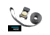 Nite Ize CamJam Ratchet Strap System, Small, Black, CJRS12-09-R8
