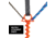 Nite Ize Orange Screw Large Ultimate Ground Anchor - 2 Pack