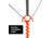 Nite Ize Orange Screw Small Ultimate Ground Anchor - 4 Pack