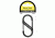 Nite Ize SB3-03-01 S-Biner Versatile Carry Biners - Size 3 - Black