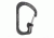 Nite Ize SlideLock Carabiner Aluminum No2, Smoke, CSLA2-09-R6