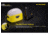 Nitecore LA30 Bi-Fuel 1 x Built-In Li-ion Battery Pack / 2 x AA High CRI LED Camping Lantern, 250 Lumens, Yellow, LA30-YELLOW