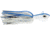 No Alibi Alien Jig Offshore Series, Glow Blue/White Skirt, 6 oz White/Blue Head, NA-AJB6
