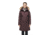 Nobis Alissa Midi Fitted Parka - Womens, Burgundy, Extra Small, ALISSA-CY BURGUNDY-XS