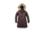 Nobis Alissa Midi Fitted Parka - Womens, Burgundy, Extra Small, ALISSA-CY BURGUNDY-XS